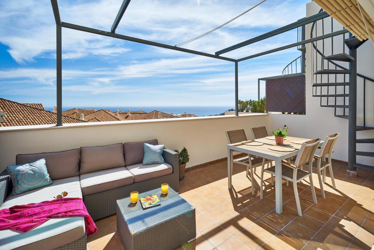 Sea View Penthouse, Pool, Privacy, Benalmadena Apartamento Exterior foto