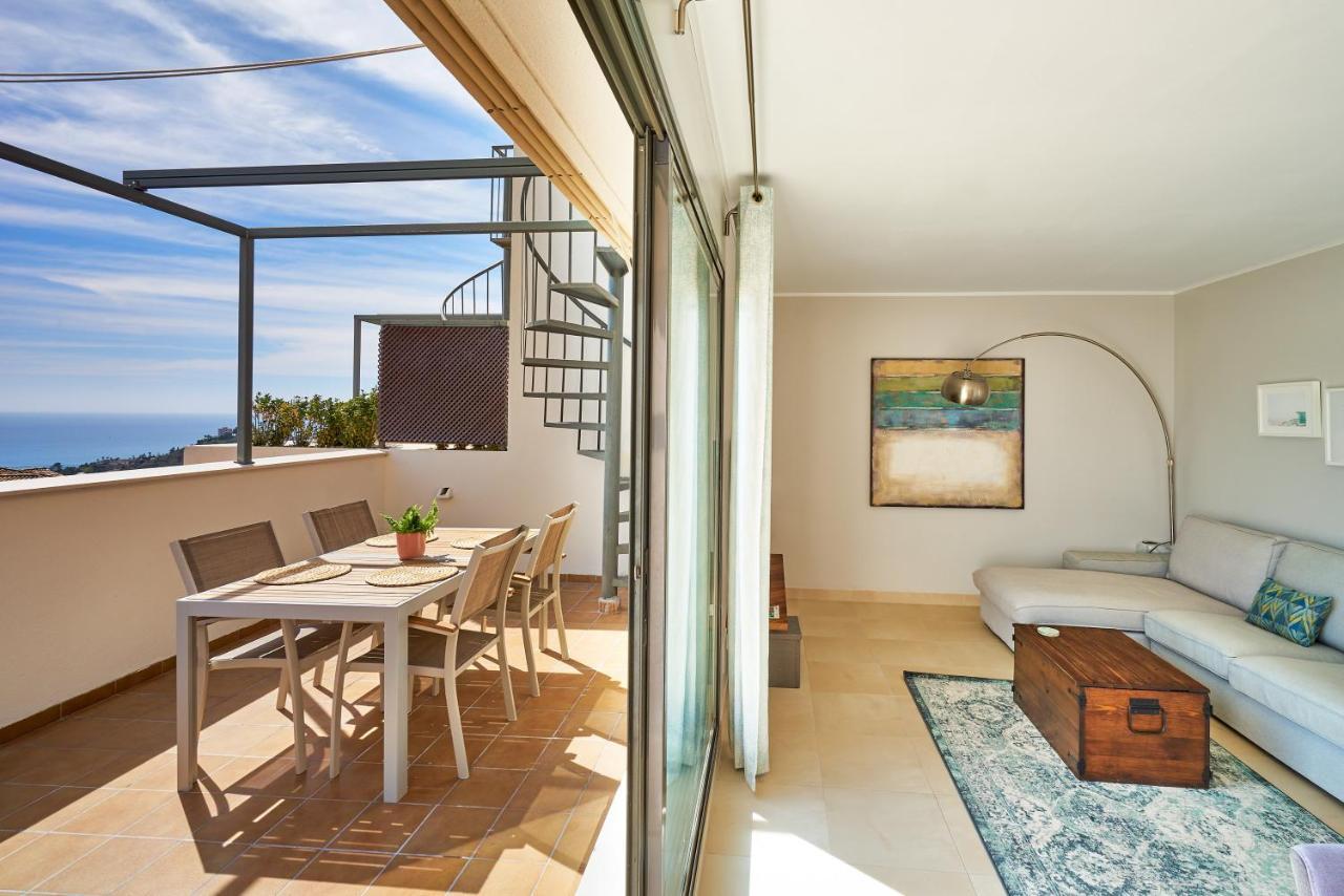 Sea View Penthouse, Pool, Privacy, Benalmadena Apartamento Exterior foto