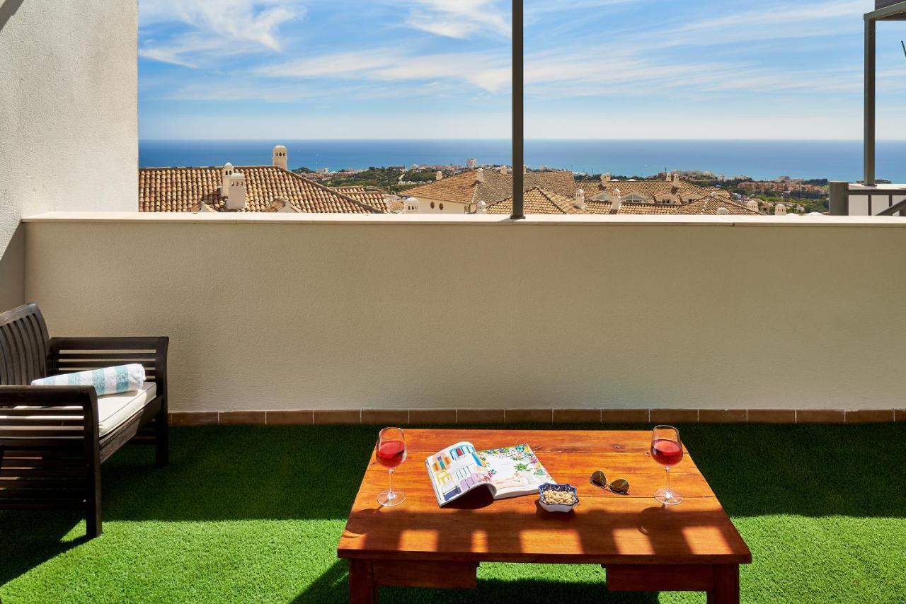 Sea View Penthouse, Pool, Privacy, Benalmadena Apartamento Exterior foto